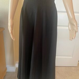 Elegant Black Maxi Skirt